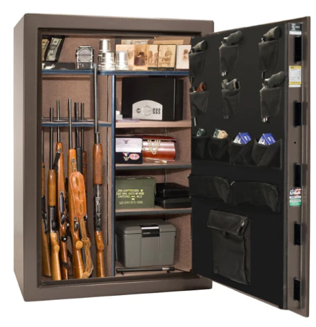 USA | 48 | Level 3 Security | 60 Minute Fire Protection | Bronze Textured | Electronic Lock | 60.5"(H) x 42"(W) x 22"(D)