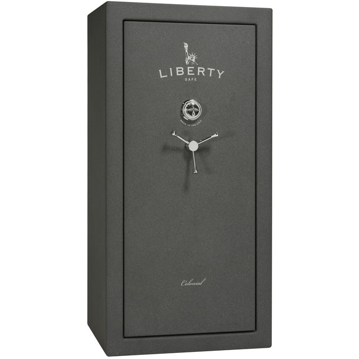 Colonial | 23 | Level 3 Security | 75 Minute Fire Protection | Granite | Chrome Mechanical Lock | 60.5"(H) x 30"(W) x 25"(D)