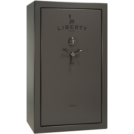 Colonial | 30 | Level 3 Security | 75 Minute Fire Protection | Gray | Black Mechanical Lock | 60.5"(H) x 36"(W) x 25"(D)