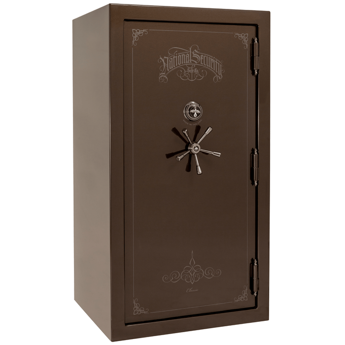 Classic Plus | 40 | Level 7 Security | 110 Minute Fire Protection | Bronze Gloss | Black Mechanical Lock | 65.5"(H) x 36"(W) x 32"(D)