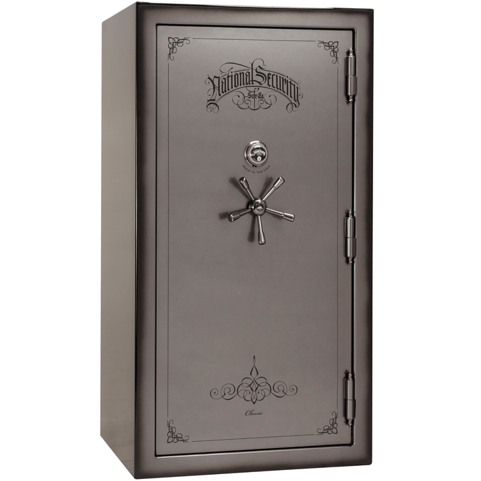 Classic Plus | 40 | Level 7 Security | 110 Minute Fire Protection | Gray 2-Tone | Black Mechanical Lock | 65.5"(H) x 36"(W) x 32"(D)