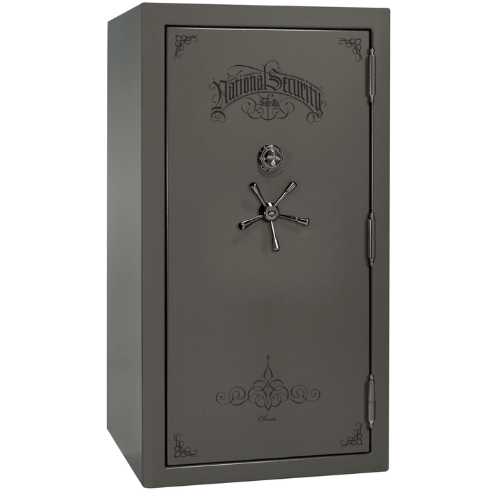 Classic Plus | 40 | Level 7 Security | 110 Minute Fire Protection | Gray | Black Mechanical Lock | 65.5"(H) x 36"(W) x 32"(D)