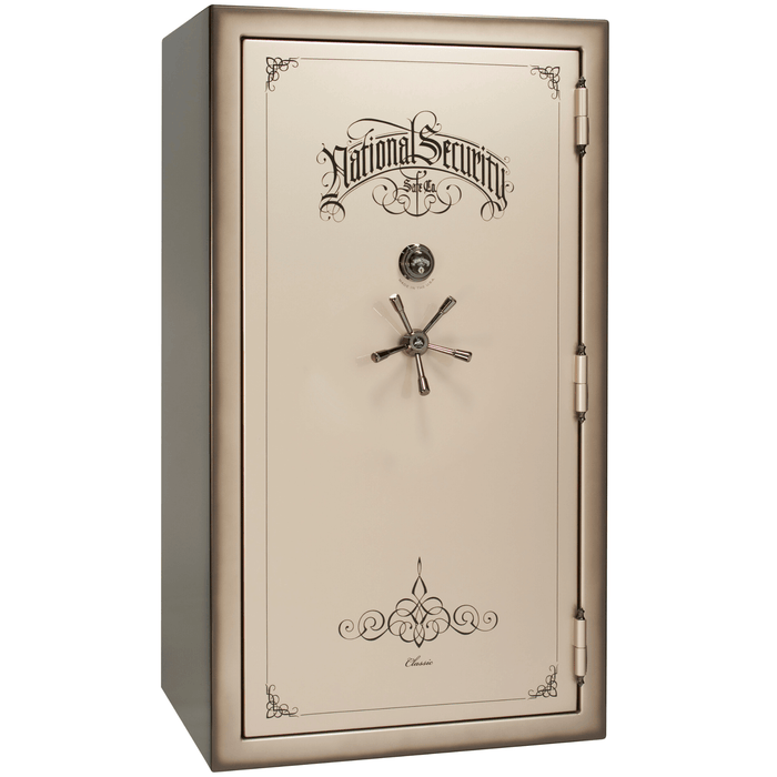 Classic Plus | 50 | Level 7 Security | 110 Minute Fire Protection | Champagne 2-Tone | Black Mechanical Lock | 72.5"(H) x 42"(W) x 32"(D)