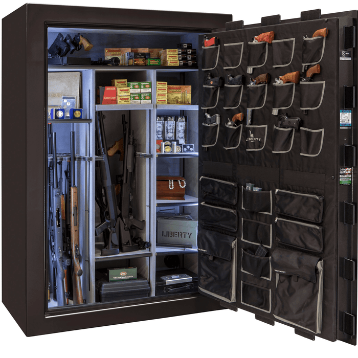 Classic Select Extreme | 60 | Level 6 Security | 90 Minute Fire Protection | Black Cherry Gloss | Black Electronic Lock | 72.5"(H) x 50"(W) x 32"(D)