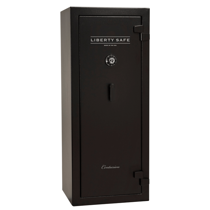 Centurion | 18 | Level 1 Security | 30 Minute Fire Protection | Black | Black Mechanical Lock | 59.5"(H) x 24.25"(W) x 22"(D)
