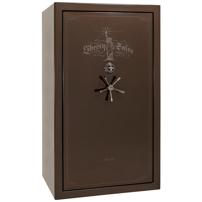 Lincoln | 50 | Level 5 Security | 110 Minute Fire Protection | Bronze Gloss | Black Mechanical Lock | 72.5"(H) x 42"(W) x 32"(D)