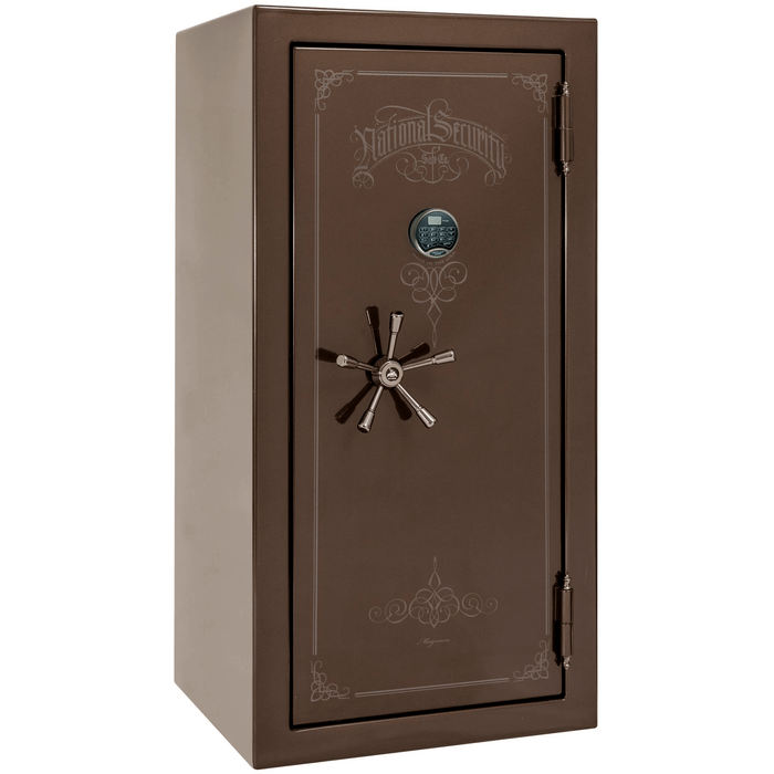 Magnum | 25 | Level 8 Security | 2.5 Hours Fire Protection | Bronze Gloss | Black Electronic Lock | 60.5"(H) x 30"(W) x 29"(D)