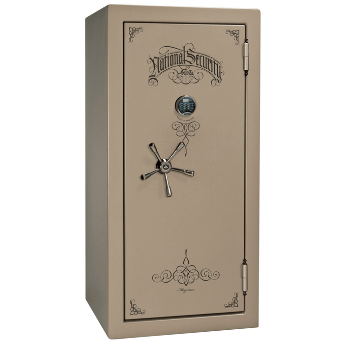 Magnum | 25 | Level 8 Security | 2.5 Hours Fire Protection | Champagne | Black Electronic Lock | 60.5"(H) x 30"(W) x 29"(D)