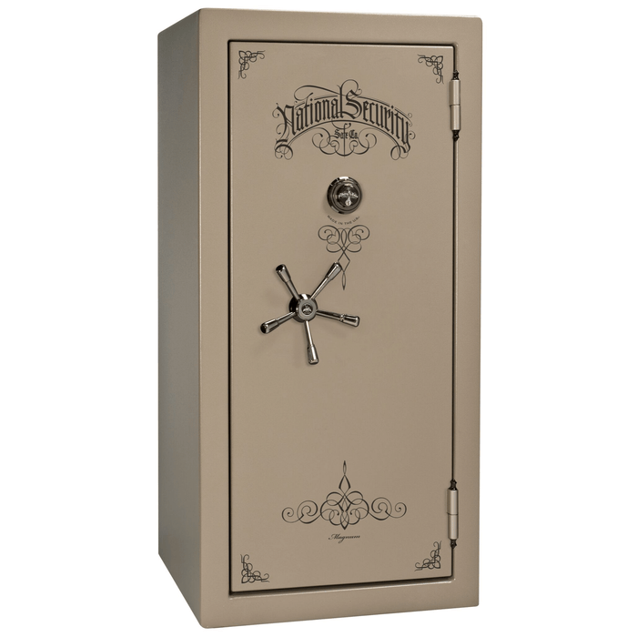 Magnum | 25 | Level 8 Security | 2.5 Hours Fire Protection | Champagne | Black Mechanical Lock | 60.5"(H) x 30"(W) x 29"(D)