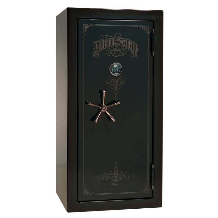 Magnum | 25 | Level 8 Security | 2.5 Hours Fire Protection | Green 2-Tone | Black Electronic Lock | 60.5"(H) x 30"(W) x 29"(D)