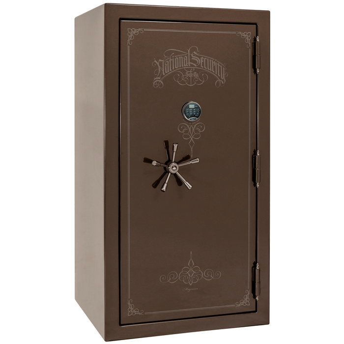 Magnum | 40 | Level 8 Security | 2.5 Hours Fire Protection | Bronze Gloss | Black Electronic Lock | 65.5"(H) x 36"(W) x 32"(D)