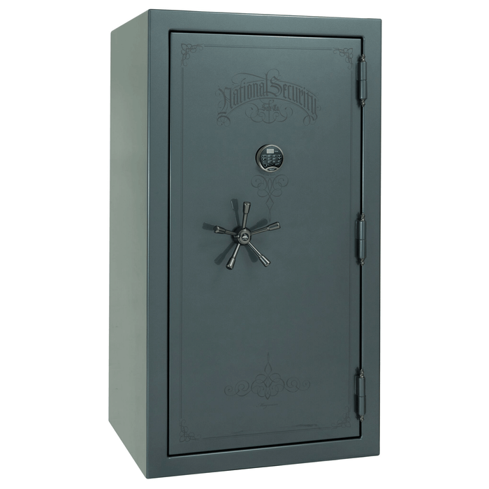 Magnum | 40 | Level 8 Security | 2.5 Hours Fire Protection | Forest Mist Gloss | Black Electronic Lock | 65.5"(H) x 36"(W) x 32"(D)