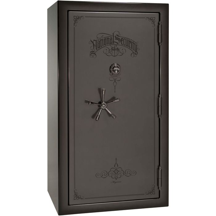 Magnum | 40 | Level 8 Security | 2.5 Hours Fire Protection | Gray 2-Tone | Black Mechanical Lock | 65.5"(H) x 36"(W) x 32"(D)