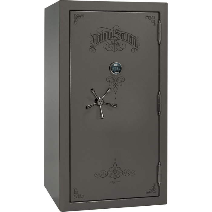Magnum | 40 | Level 8 Security | 2.5 Hours Fire Protection | Gray | Black Electronic Lock | 65.5"(H) x 36"(W) x 32"(D)