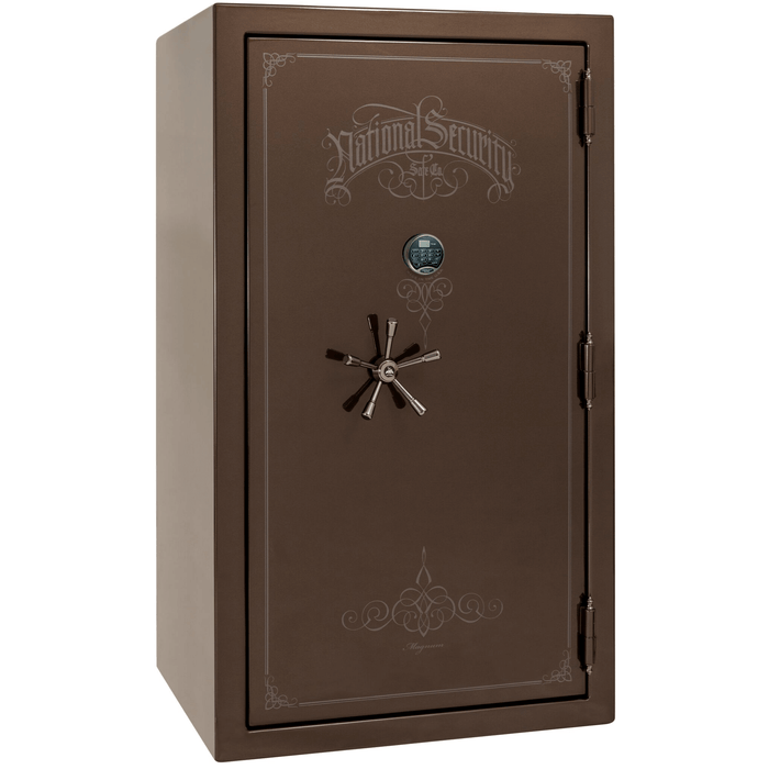 Magnum | 50 | Level 8 Security | 2.5 Hours Fire Protection | Bronze Gloss | Black Electronic Lock | 72.5"(H) x 42"(W) x 32"(D)