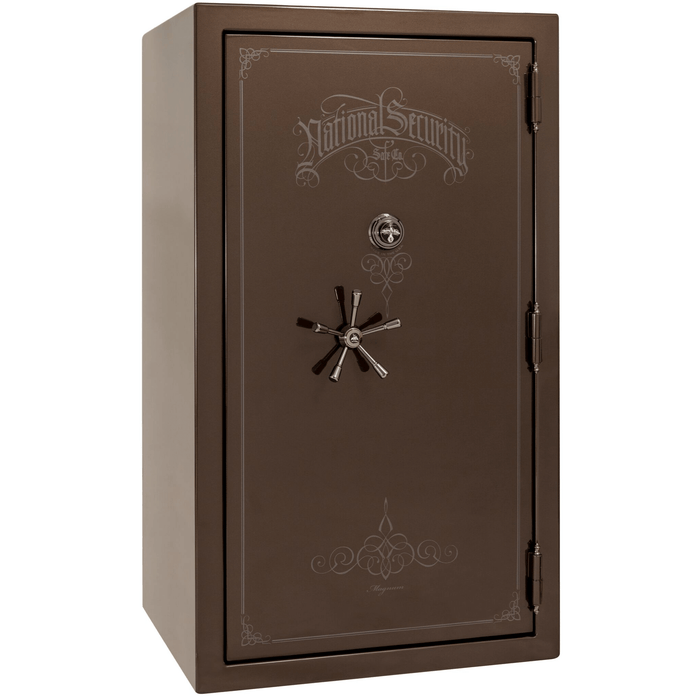 Magnum | 50 | Level 8 Security | 2.5 Hours Fire Protection | Bronze Gloss | Black Mechanical Lock | 72.5"(H) x 42"(W) x 32"(D)