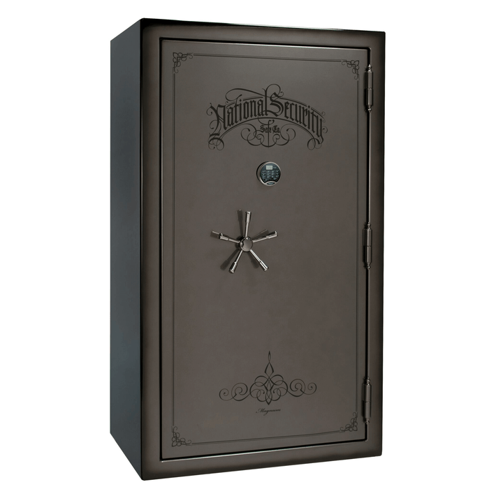 Magnum | 50 | Level 8 Security | 2.5 Hours Fire Protection | Gray 2-Tone | Black Electronic Lock | 72.5"(H) x 42"(W) x 32"(D)