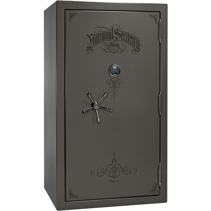 Magnum | 50 | Level 8 Security | 2.5 Hours Fire Protection | Gray | Black Electronic Lock | 72.5"(H) x 42"(W) x 32"(D)