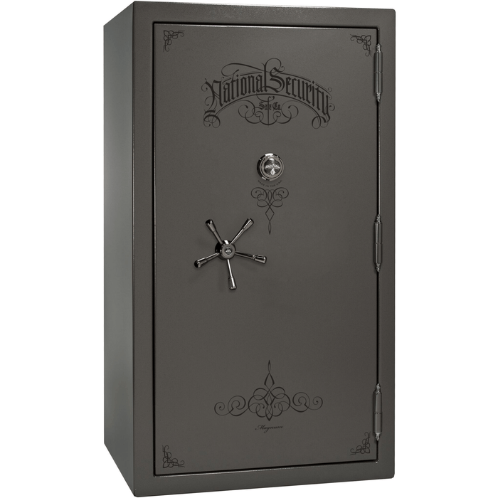 Magnum | 50 | Level 8 Security | 2.5 Hours Fire Protection | Gray | Black Mechanical Lock | 72.5"(H) x 42"(W) x 32"(D)
