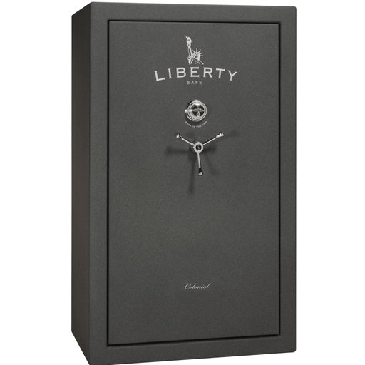 Colonial | 30 | Level 3 Security | 75 Minute Fire Protection | Granite | Chrome Mechanical Lock | 60.5"(H) x 36"(W) x 25"(D)