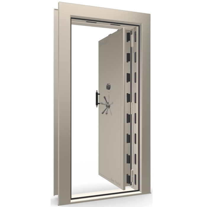 Vault Door Series | In-Swing | Left Hinge | Black Gloss | Electronic Lock
