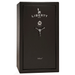 Colonial | 30 | Level 3 Security | 75 Minute Fire Protection | Black Gloss | Chrome Mechanical Lock | 60.5"(H) x 36"(W) x 25"(D)