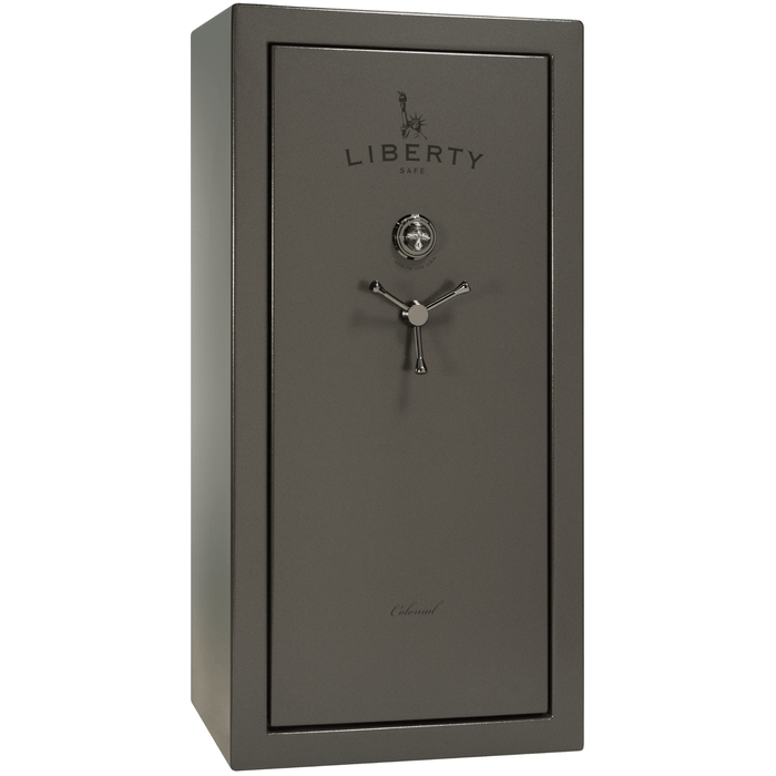 Colonial | 23 | Level 3 Security | 75 Minute Fire Protection | Gray | Black Mechanical Lock | 60.5"(H) x 30"(W) x 25"(D)