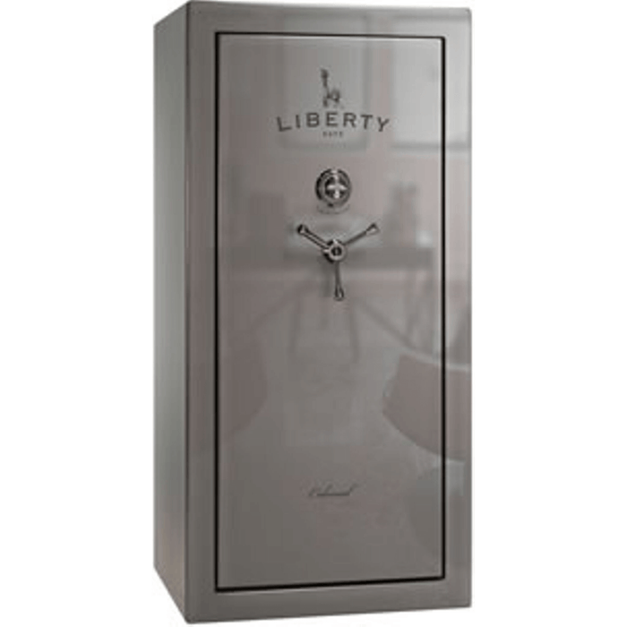 Colonial Series | Level 3 Security | 75 Minute Fire Protection | 30 | DIMENSIONS: 60.5"(H) X 36"(W) X 25"(D) | Gray Gloss | Electronic Lock