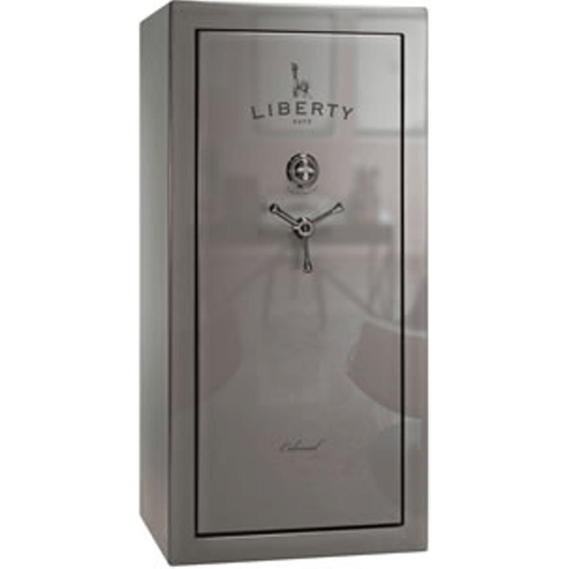 Colonial | 23 | Level 3 Security | 75 Minute Fire Protection | Gray Gloss | Black Mechanical Lock | 60.5"(H) x 30"(W) x 25"(D)
