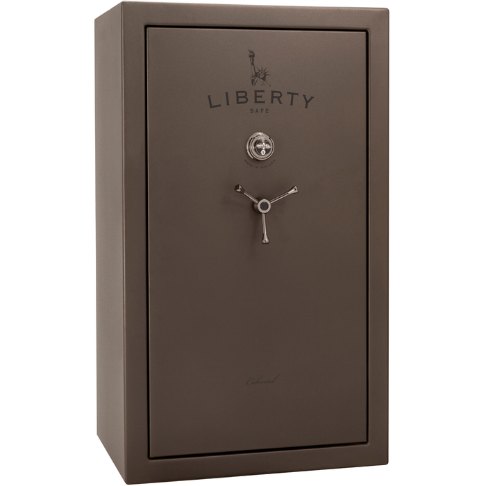 Colonial | 30 | Level 3 Security | 75 Minute Fire Protection | Bronze | Black Mechanical Lock | 60.5"(H) x 36"(W) x 25"(D)