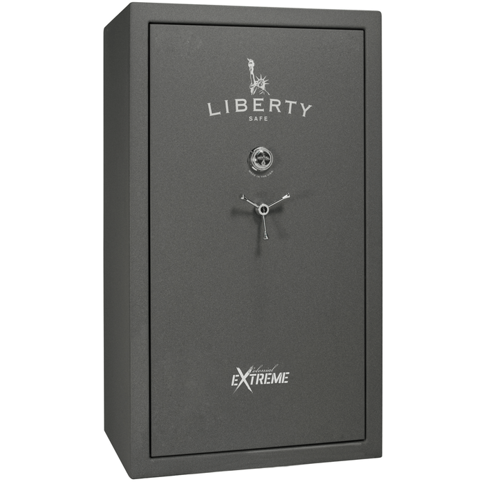 Colonial Extreme | 50 | Level 3 Security | 75 Minute Fire Protection | Granite | Chrome Mechanical Lock | 72.5"(H) x 42"(W) x 30.5"(D)
