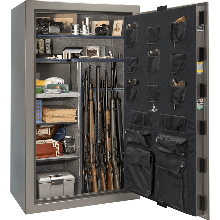 Colonial | 50 | Level 3 Security | 75 Minute Fire Protection | Gray Gloss | Black Mechanical Lock | 72.5"(H) x 42"(W) x 30.5"(D)