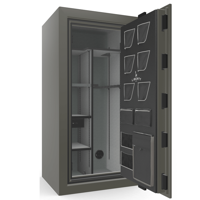 Classic Plus | 25 | Level 7 Security | 110 Minute Fire Protection | Gray 2-Tone | Black Electronic Lock | 60.5"(H) x 30"(W) x 29"(D)