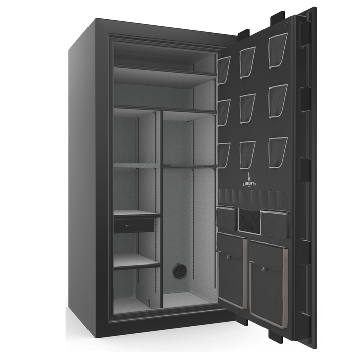 Classic Plus | 40 | Level 7 Security | 110 Minute Fire Protection | Black Gloss | Black Electronic Lock | 65.5"(H) x 36"(W) x 32"(D)