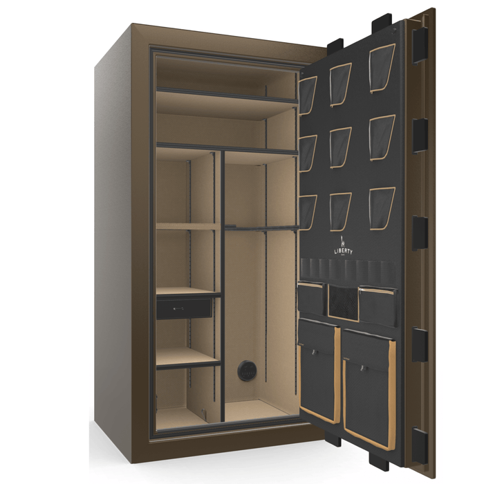 Classic Plus | 40 | Level 7 Security | 110 Minute Fire Protection | Bronze Gloss | Black Mechanical Lock | 65.5"(H) x 36"(W) x 32"(D)