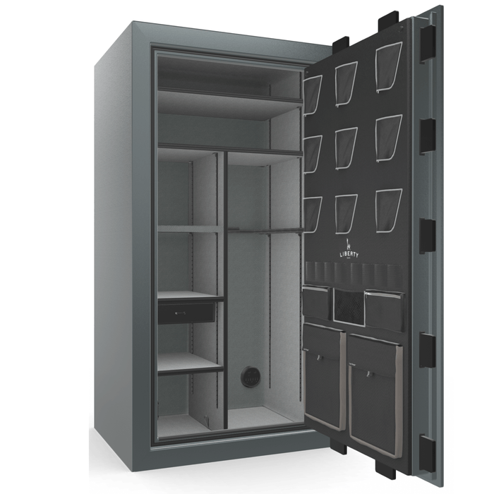 Classic Plus | 40 | Level 7 Security | 110 Minute Fire Protection | Forest Mist Gloss | Black Mechanical Lock | 65.5"(H) x 36"(W) x 32"(D)