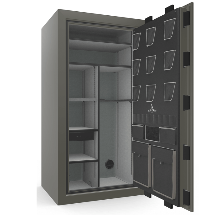 Classic Plus | 40 | Level 7 Security | 110 Minute Fire Protection | Gray 2-Tone | Black Electronic Lock | 65.5"(H) x 36"(W) x 32"(D)