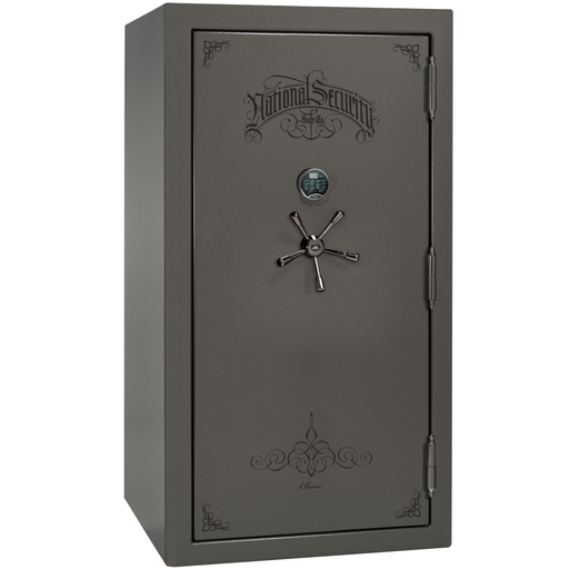 Classic Plus | 40 | Level 7 Security | 110 Minute Fire Protection | Gray | Black Electronic Lock | 65.5"(H) x 36"(W) x 32"(D)