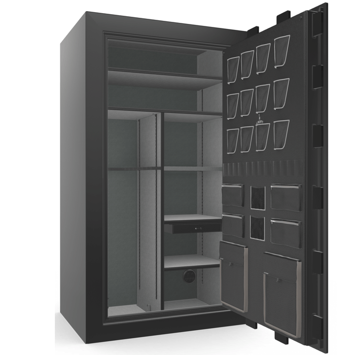Classic Plus | 50 | Level 7 Security | 110 Minute Fire Protection | Black Gloss | Black Mechanical Lock | 72.5"(H) x 42"(W) x 32"(D)