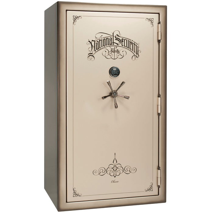 Classic Plus | 50 | Level 7 Security | 110 Minute Fire Protection | Champagne 2-Tone | Black Electronic Lock | 72.5"(H) x 42"(W) x 32"(D)