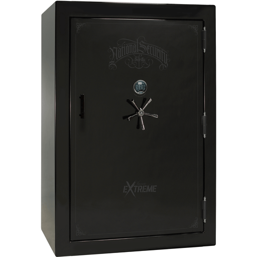 Classic Select Extreme | 60 | Level 6 Security | 90 Minute Fire Protection | Black Gloss | Black Electronic Lock | 72.5"(H) x 50"(W) x 32"(D)