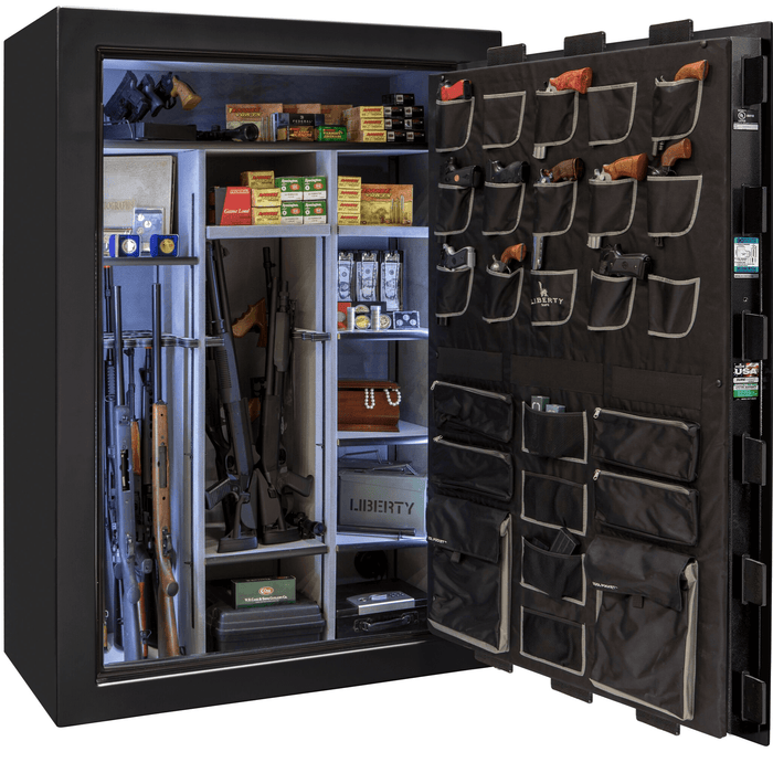 Classic Select Extreme | 60 | Level 6 Security | 90 Minute Fire Protection | Black Gloss | Black Electronic Lock | 72.5"(H) x 50"(W) x 32"(D)