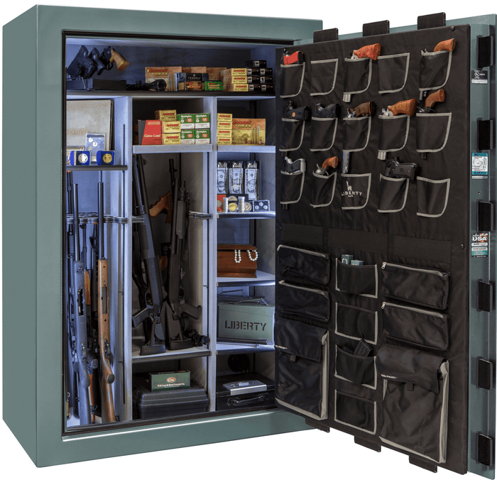 Classic Select Extreme | 60 | Level 6 Security | 90 Minute Fire Protection | Forest Mist Gloss | Black Electronic Lock | 72.5"(H) x 50"(W) x 32"(D)