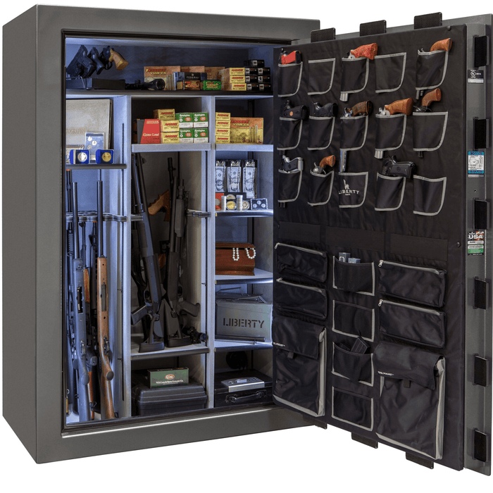 Classic Select Extreme | 60 | Level 6 Security | 90 Minute Fire Protection | Gray | Black Electronic Lock | 72.5"(H) x 50"(W) x 32"(D)