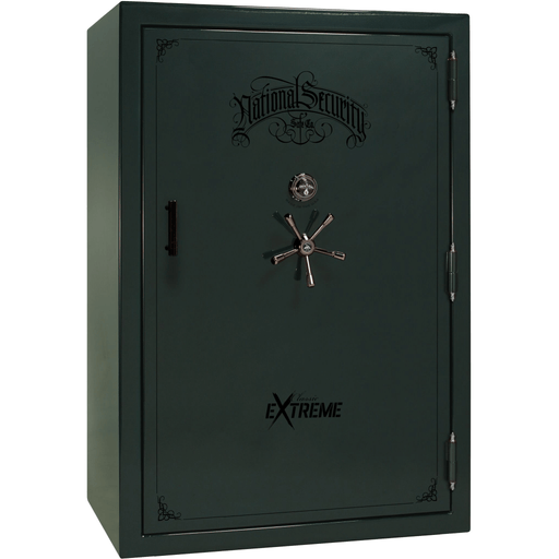 Classic Select Extreme | 60 | Level 6 Security | 90 Minute Fire Protection | Green Gloss | Black Mechanical Lock | 72.5"(H) x 50"(W) x 32"(D)