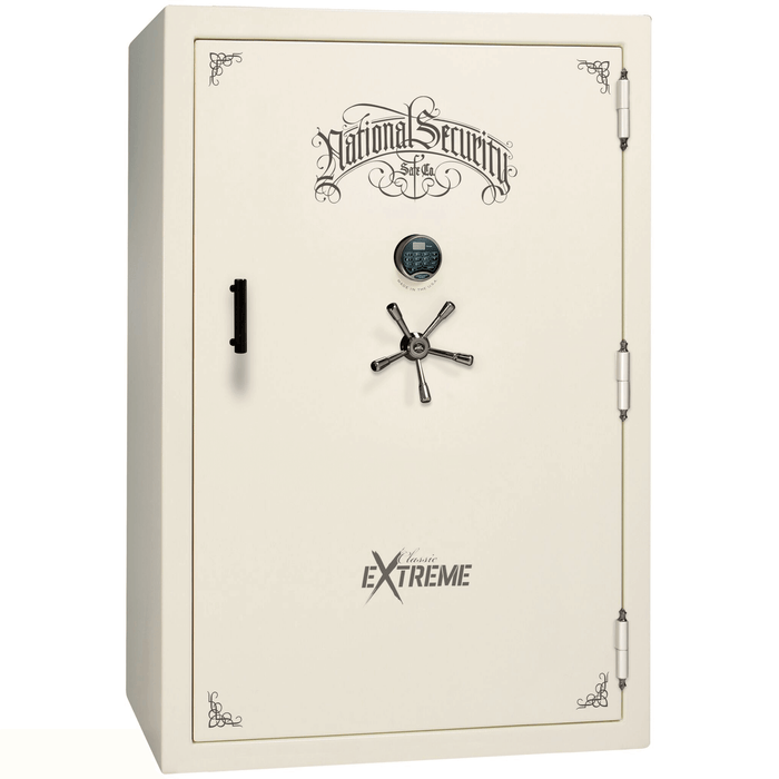 Classic Select Extreme | 60 | Level 6 Security | 90 Minute Fire Protection | White | Black Electronic Lock | 72.5"(H) x 50"(W) x 32"(D)