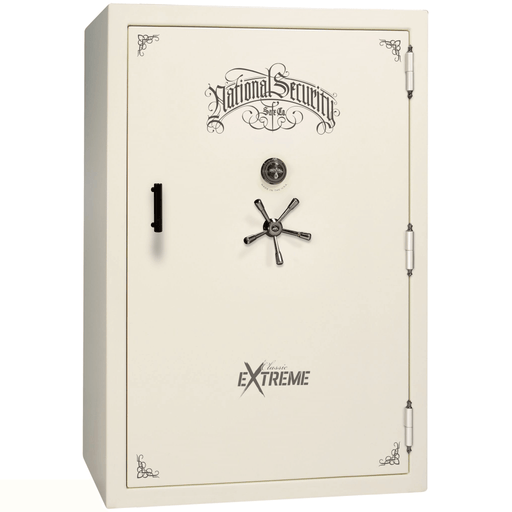 Classic Select Extreme | 60 | Level 6 Security | 90 Minute Fire Protection | White | Black Mechanical Lock | 72.5"(H) x 50"(W) x 32"(D)