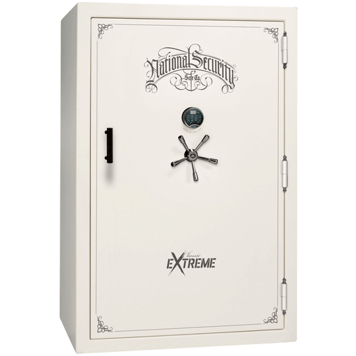 Classic Select Extreme | 60 | Level 6 Security | 90 Minute Fire Protection | White Gloss | Black Electronic Lock | 72.5"(H) x 50"(W) x 32"(D)