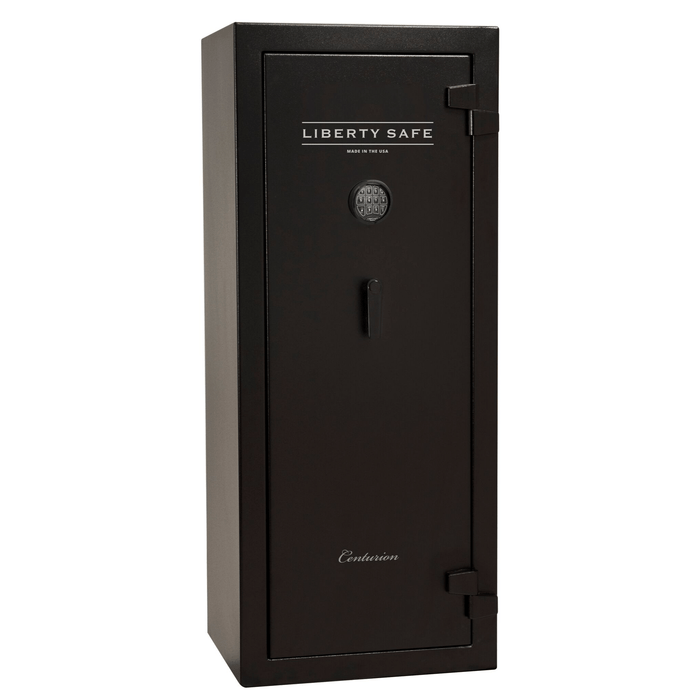 Centurion | 18 | Level 1 Security | 30 Minute Fire Protection | Black | Black Electronic Lock | 59.5"(H) x 24.25"(W) x 22"(D)