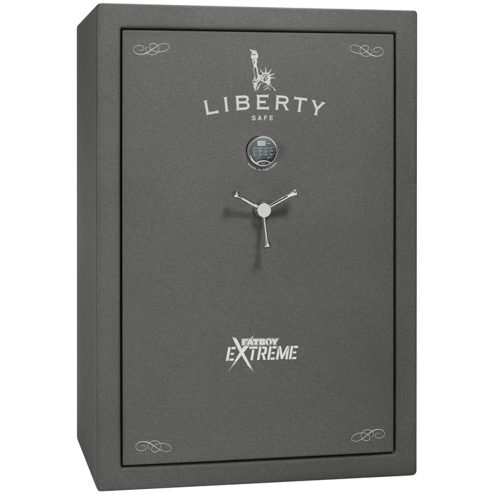 Fatboy Extreme | 64 | Level 4 Security | 90 Minute Fire Protection | Granite | Chrome Electronic Lock | 60.5"(H) x 42"(W) x 32"(D)